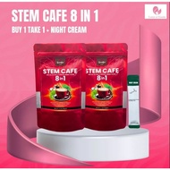 Stem Cafe 8in1 Stemcell B1T1 Coffee B Moringa Mangosteen Ginseng Banaba Organic Ginko Healing  10k