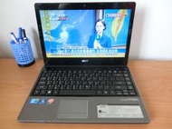 【好滿意電腦】免運費7天無條件退貨外觀8成5新 ACER13.3吋 i3-380M/ 4GB /500GB