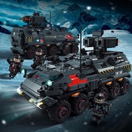 HY/🥒Sembo Block Children's Boy Building Blocks Toys Assembled Carrier Vehicle Wandering Earth SeriesCN171Personnel carri