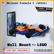 Wall Mount for Lego Technic Mclaren Formula 1 Race Car (42141) (3 in 1)