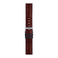 TISSOT OFFICIAL BROWN LEATHER AND RUBBER PARTS STRAP LUGS 22 MM (T852046767)