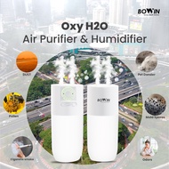 Bowin Oxy H2O (4in1: Air Humidifier, Purifier, Diffuser, & Night Light)
