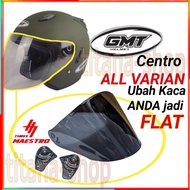 GMT CENTRO flat helmet visor venom flat visor open venom gmt centro