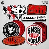 LOKAL SNSB x CALLE Sticker / Snsb World / Calle x Snsb Hypebeast Streetwear Brand Sticker / Calle St
