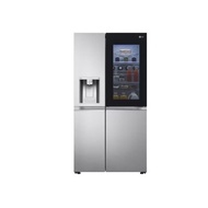 LG 674L Side-by-Side Fridge with InstaView & Door-in-Door™ in Noble Steel Finish GC-X257CSES