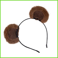 Animal Ears Headband Bear Hairband Stylish Face Wash Headband Cosplay Parties Headband Detachable An