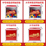 Company Event Annual Meeting Lucky Draw Box Transparent Lucky Draw Box Lucky Holiday Lucky Draw Box 