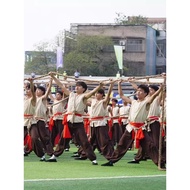 Games Opening Mode Celebration Costume Boatman Bucket Kawae Hoko Farmer Farmer Chorus Yellow Natural