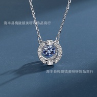[Hot Sale] Swarovski Crystal Elements Swan Smart Necklace/Croissant 11.5