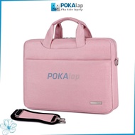 Túi chống sốc laptop macbook POKA12 chất liệu vải oxford cao cấp chống thấm nước 13 inch 14 inch 156