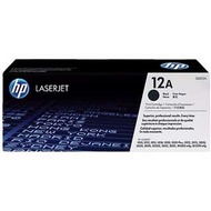 全新 HP LaserJet 12A黑白鐳射碳粉印表機printer墨盒Black Toner Cartridge碳粉盒(Q2612A
