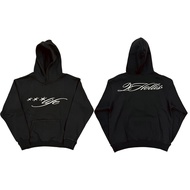 2 hollis LIFE SCRIPT Logo Hoodie