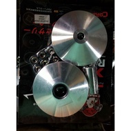 PULLEY SET GY6-125 W/FLY BALL