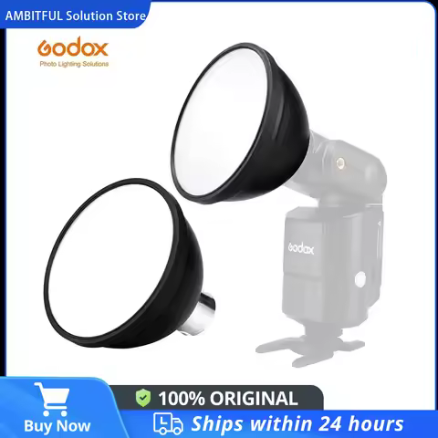 Godox AD-S2 Standard Reflector with Soft Diffuser for Godox AD200 AD180 AD360 AD360II AD200PRO Flash