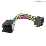 wonderpakea1 Stereo Radio Wire Harness Aftermarket Install Power Speaker Connector for MK4