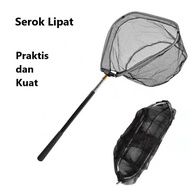 Serok ikan lipat / Jaring ikan lipat / Serokan ikan stainless
