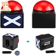 Game Answer Buzzer, Game Buzzer Alarm Sound Play Button with Light Trivia Quiz Got Talent Buzzer Toy