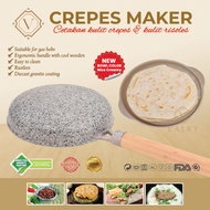CREPE MAKER Mold kwalik Pan Pan for risol Skin, Omelette Cake, crepes, bonus Dough Bowl