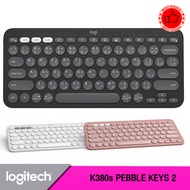 Logitech K380 S PEBBLE KEYS 2 Bluetooth Keyboard - English (พร้อมสติกเกอร์ภาษาไทย)