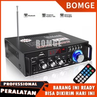 Power Amplifier BT-298A Bluetooth 5.0 EQ Audio Amplifier Karaoke Home Theater FM Radio 600W KERNDY a