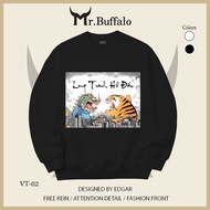 Dragon Sweater with Tiger Fighting, Ma Dao Success Mr.Buffalo