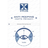 XPLUS Privacy Matte Anti  Peeping (Blue) Screen Protector For Over 10000+ Models Available