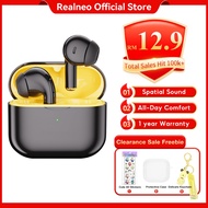 【Freebies】Realneo Neo 6 Max TWS Earphone with 3 Freebies HiFi Quality Electronic True Wireless Earbu