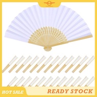 [CloudsMiles] Paper Fans Handheld Paper Fan Folding Hand Fan