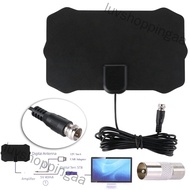 luvshoppingaa TV Digital Antenna HDTV 50 Miles Reception Range Household Indoor TV Antenna UHF Telev