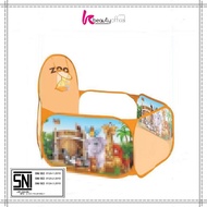 TENDA KB-M7 1.2m Ball Pool Toy Children's Ball Bath Basket Tent + Basketball Hoop Birthday Gift