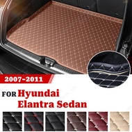 Car Trunk Mat For Hyundai Elantra Sedan 2007 2008 2009 2010 2011 Custom Car Accessories Auto Interio
