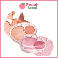 [fwee] Mellow Dual Blusher 12 Colors_From Korea