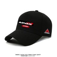 JDM modification Yokohama Advan wheel hub duckbill cap AD08R tire AD09 sunshade baseball cap