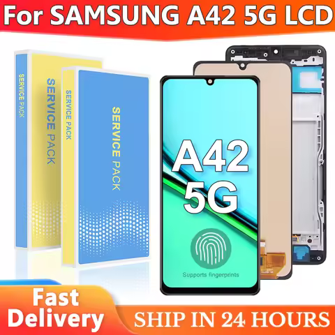 A42 Display Screen For Samsung Galaxy A42 5G A426B A426B/DS LCD Display Digital Touch Screen Assembl