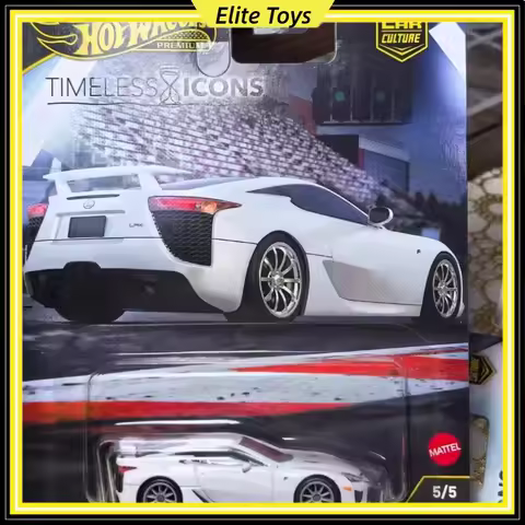 Genuine Hot Wheels Premium Car Culture Lexus LFA Timeless Icons FPY86 #5 Metal Collectible 1/64 Diec