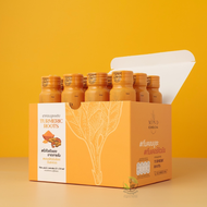 Mind Kombucha เครื่องดื่ม คอมบูชะเข้มข้น ผสม ขมิ้น Turmeric Roots Cucumin shot เคอร์คิวมิน ช็อต 50m