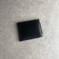 【日本直送 名牌中古包】CELINE સિલ્ની 錢包 黑色 皮革 雙折式 vintage 古董 復古 wswsdn