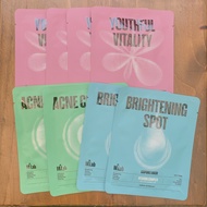 Mặt Nạ Mlab cấp ẩm dưỡng trắng trẻ hoá phục hồi kiềm dầu ngừa mụn (Hộp 8 miếng)