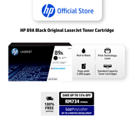 HP 89A Black Original LaserJet Toner Cartridge - Compatible for HP LaserJet Enterprise M507 Printe