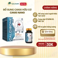 Canxi hữu cơ nano Calci Bone TW Hanopharco hộp 30 viên
