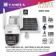 GLENZ CCTV SIMCARD 4G + BATTERE & SOLAR PANEL (GWIP-2300)