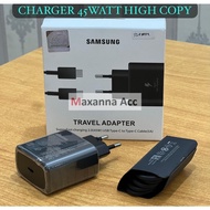 [MAXANNA] Samsung 45 watt high copy charger Samsung type c charger/