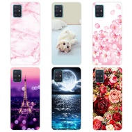 Samsung Galaxy A51 Printed Case Cartoon Back Cover For Samsung Galaxy A51 Soft Silicone TPU Case For