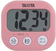 TANITA 大屏幕計時器（粉紅色）