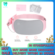 Portable Heating Pad Graphene Heating Therapy Washable Far Infrared USB Warming Waist Belt with 3 Temperature Settings for Menstrual Cramps and Back/Abdomen/Stomach Pain Relief