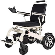 Fashionable Simplicity Elderly Disabled Electric Wheelchair Light And Easy To Carry A Key Folding Smart Brake Elderly Disabled Electric Wheelchair Load 120Kg