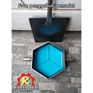 belah paving.motif standart Cetakan ketupat wajik 3d.uk