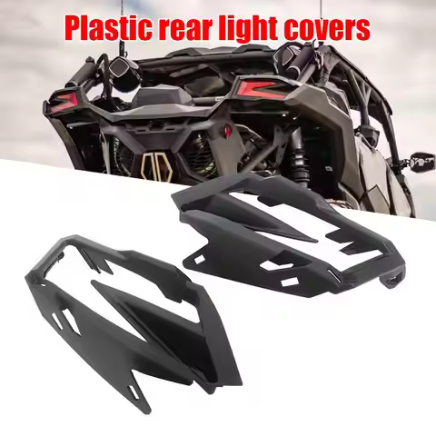 UTV Accessories Rear Brake Stop Light Taillight Cover ABS Plastic For Can-Am Maverick X3 Max R XDS 4