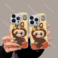 Samsung A06 A12 A13 A14 A15 A22 A23 A25 A35 A50 A51 A52 A55 Case Cute Bear Quicksand High Quality Te