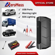AeroMass Car Power Bank Lorry Jumper Kereta Power Bank Hilux Jam Start 598000mAh Car Battery jumper 